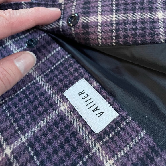 New VALLIER
Kamakura Overshirt - Unisex XS Plaid, grape, navy - Picture 9 of 10